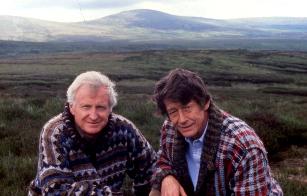 Il signore nella foto  Boorman il regista di Excalibur e d'Irlanda Celtica. La diapositiva  stata fornita dall'archivio fotografico della mostra del Cinema del Lido di Venezia  