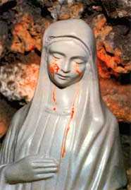 La Madonna piangente di Civitavecchia