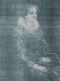 Veronica Cibo in un ritratto dell' epoca