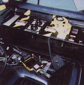 L'interno della Corvette con cui John Titor ha viaggiato dal 2038 al 1975. 