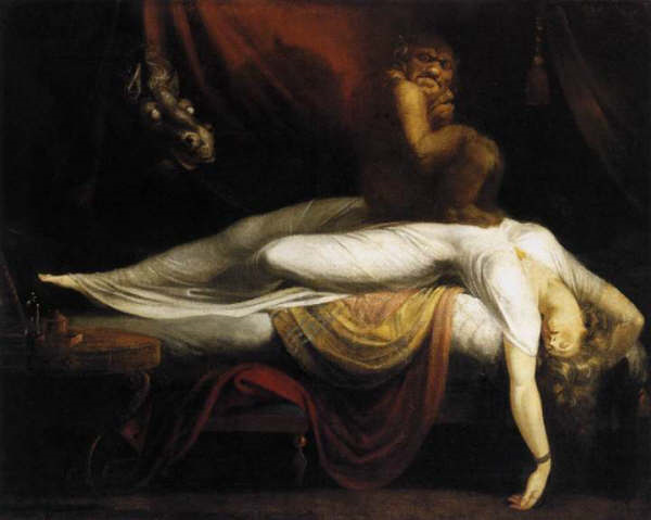 Johann Heinrich Füssli."L'incubo"