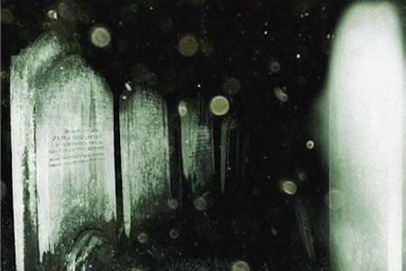 Orbs ripresi in un cimitero. Le analisi effettuate propendono alla genuinit dello scatto.