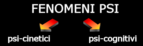 FENOMENI PSI - PSICINETICI e PSICOGNITIVI 