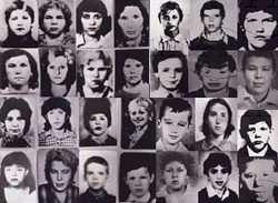 Alcune delle giovani vittime del mostro di Rostov.