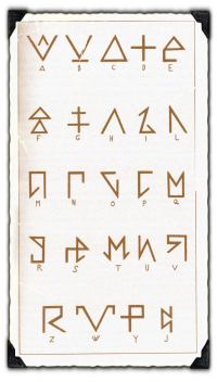 Alfabeto dei Maghi del XV secolo