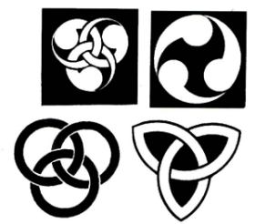 I Simboli che rappresentano la Trinitŕ