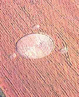 Veduta aerea del Crop Circle di Ostiglia